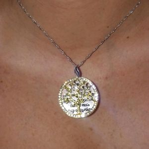 Family tree necklace